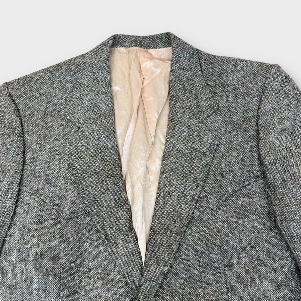VTG Dallas by Paragon Mens Western Blazer Virgin Wool 44R Union Made‎ USA